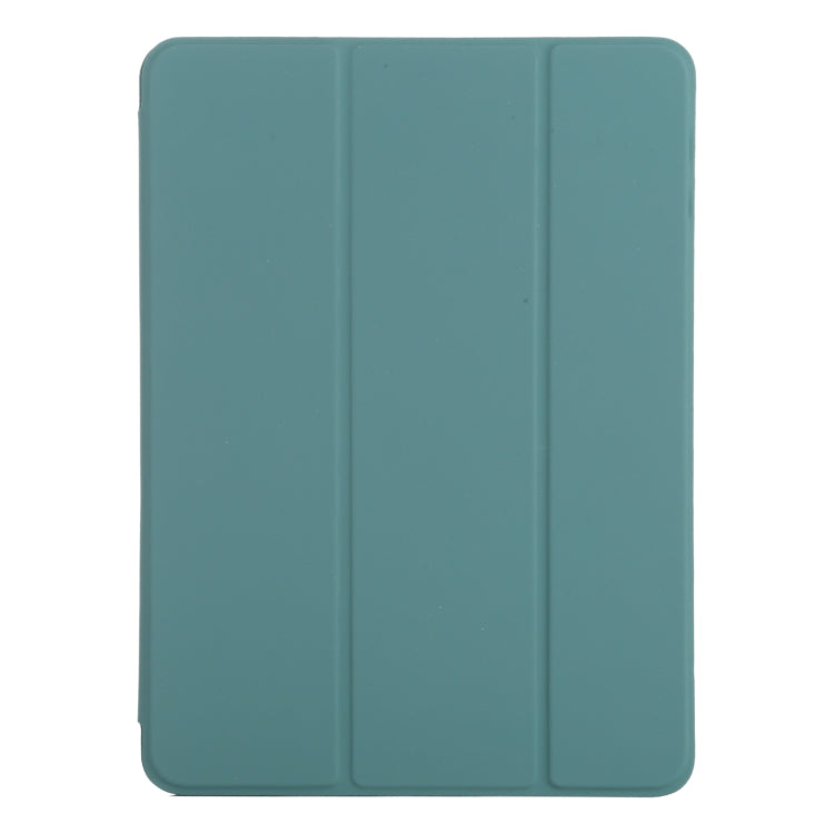 For iPad Air 11 2024 Double-sided Clip Non-buckle Magnetic PU Smart Tablet Case(Green) - iPad Air 11 2024 Cases by PMC Jewellery | Online Shopping South Africa | PMC Jewellery | Buy Now Pay Later Mobicred