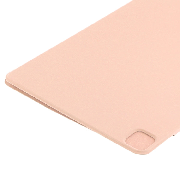 For iPad Pro 13 2024 Double-sided Clip Fixed Buckle Magnetic PU Leather Smart Tablet Case(Gold) - iPad Pro 13 2024 Cases by PMC Jewellery | Online Shopping South Africa | PMC Jewellery | Buy Now Pay Later Mobicred