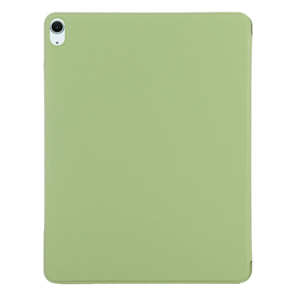 For iPad Air 13 2024 Double-sided Clip Fixed Buckle Magnetic PU Leather Smart Tablet Case(Grass Green) - iPad Air 13 2024 Cases by PMC Jewellery | Online Shopping South Africa | PMC Jewellery | Buy Now Pay Later Mobicred