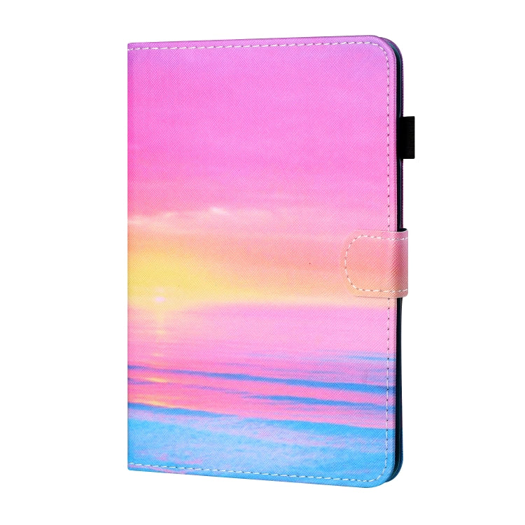 For iPad Pro 11 2024 Coloured Drawing Stitching Smart Leather Tablet Case(Sunset) - iPad Pro 11 2024 Cases by PMC TechLife | Online Shopping South Africa | PMC TechLife | Buy Now Pay Later Mobicred