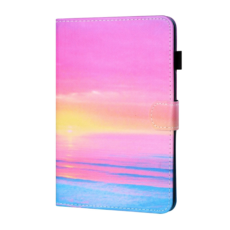 For iPad Pro 11 2024 Coloured Drawing Stitching Smart Leather Tablet Case(Sunset) - iPad Pro 11 2024 Cases by PMC Jewellery | Online Shopping South Africa | PMC Jewellery | Buy Now Pay Later Mobicred