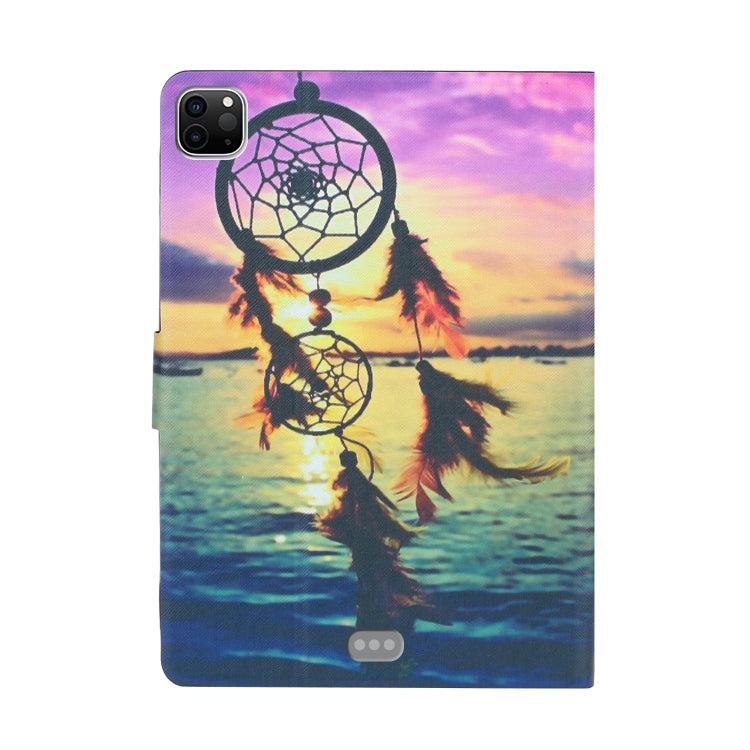For iPad Pro 11 2024 Voltage Coloured Drawing Smart Leather Tablet Case(Dreamcatcher) - iPad Pro 11 2024 Cases by PMC TechLife | Online Shopping South Africa | PMC TechLife | Buy Now Pay Later Mobicred