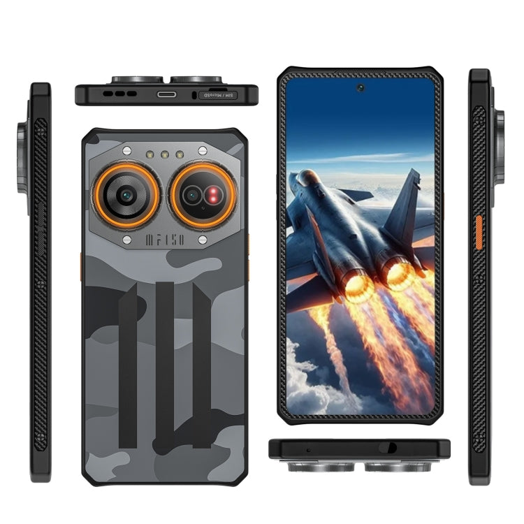 IIIF150 Air2 Ultra Rugged Phone, 16GB+512GB, Screen Fingerprint Identification, 6.78 inch Android 13 MediaTek MT6877TT Octa Core, NFC, OTG, Network: 5G(Jet Black) - Other by IIIF150 | Online Shopping South Africa | PMC Jewellery | Buy Now Pay Later Mobicred