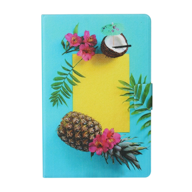 For iPad Pro 11 2024 Voltage Coloured Drawing Smart Leather Tablet Case(Pineapple) - iPad Pro 11 2024 Cases by PMC TechLife | Online Shopping South Africa | PMC TechLife | Buy Now Pay Later Mobicred