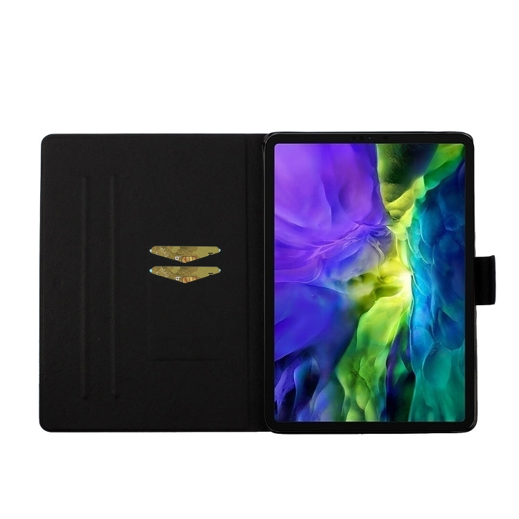For iPad Pro 11 2024 Voltage Coloured Drawing Smart Leather Tablet Case(Pineapple) - iPad Pro 11 2024 Cases by PMC TechLife | Online Shopping South Africa | PMC TechLife | Buy Now Pay Later Mobicred
