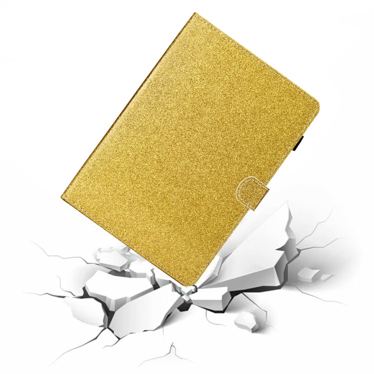 For iPad Pro 11 2024 Glitter Smart Leather Tablet Case(Golden) - iPad Pro 11 2024 Cases by PMC Jewellery | Online Shopping South Africa | PMC Jewellery | Buy Now Pay Later Mobicred