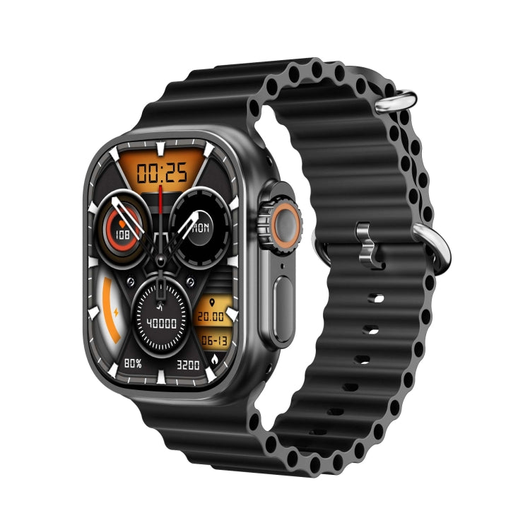 WS12 ULTRA 2 2.2 inch Sport Smart Watch, Support Payment Code / Bluetooth Call / Sleep / Blood Oxygen / Heart Rate / Blood Pressure Health Monitor(Black) - Smart Watches by PMC Jewellery | Online Shopping South Africa | PMC Jewellery | Buy Now Pay Later Mobicred