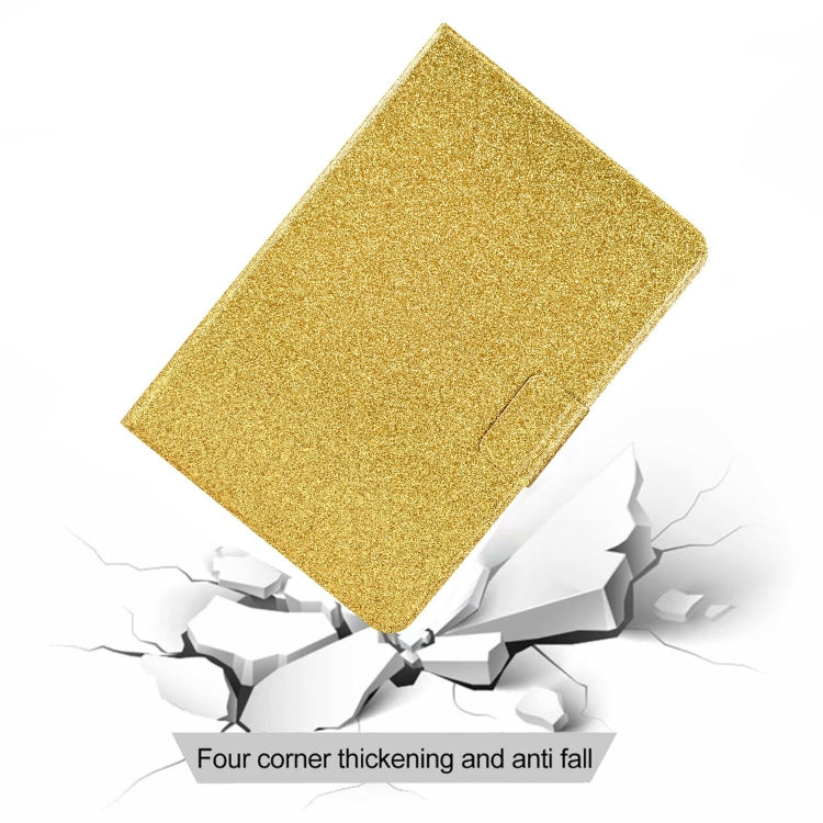 For iPad Pro 11 2024 Varnish Glitter Powder Smart Leather Tablet Case(Yellow) - iPad Pro 11 2024 Cases by PMC Jewellery | Online Shopping South Africa | PMC Jewellery | Buy Now Pay Later Mobicred