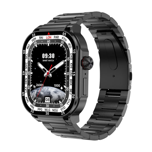 G40S 2.06 inch IP67 BT5.2 Sport Smart Watch, Support Bluetooth Call / Sleep / Blood Oxygen / Heart Rate / Blood Pressure Health Monitor(Black) - Smart Watches by PMC Jewellery | Online Shopping South Africa | PMC Jewellery | Buy Now Pay Later Mobicred