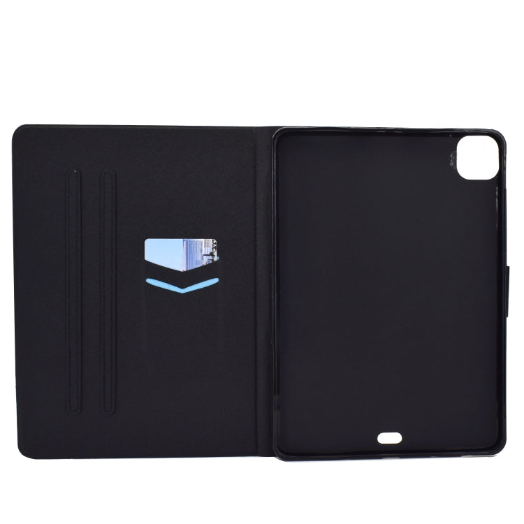 For iPad Pro 11 2024 Colored Drawing Smart Leather Tablet Case(Cat and Bear) - iPad Pro 11 2024 Cases by PMC Jewellery | Online Shopping South Africa | PMC Jewellery | Buy Now Pay Later Mobicred