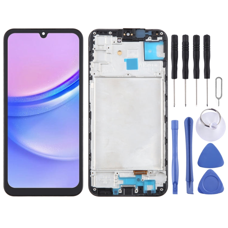 For Samsung Galaxy A15 4G SM-A155F 6.36inch OLED LCD Screen for Digitizer Full Assembly with Frame - LCD Screen by PMC Jewellery | Online Shopping South Africa | PMC Jewellery | Buy Now Pay Later Mobicred