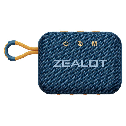 Zealot S75 Portable Outdoor IPX6 Waterproof Bluetooth Speaker(Blue) - Waterproof Speaker by ZEALOT | Online Shopping South Africa | PMC Jewellery | Buy Now Pay Later Mobicred