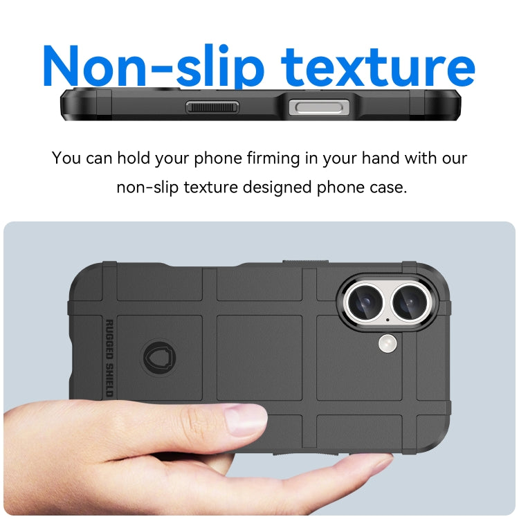For iPhone 16 Pro Max Full Coverage Shockproof TPU Phone Case(Black) - iPhone 16 Pro Max Cases by PMC TechLife | Online Shopping South Africa | PMC TechLife | Buy Now Pay Later Mobicred