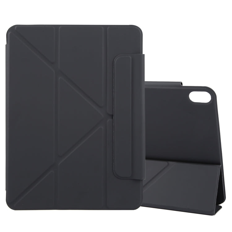 For iPad Air 11 2025 / 2024 Y-Shape Double-sided Clip Magnetic Smart Tablet Case(Black) - free shipping - PMC TechLife - Order now!