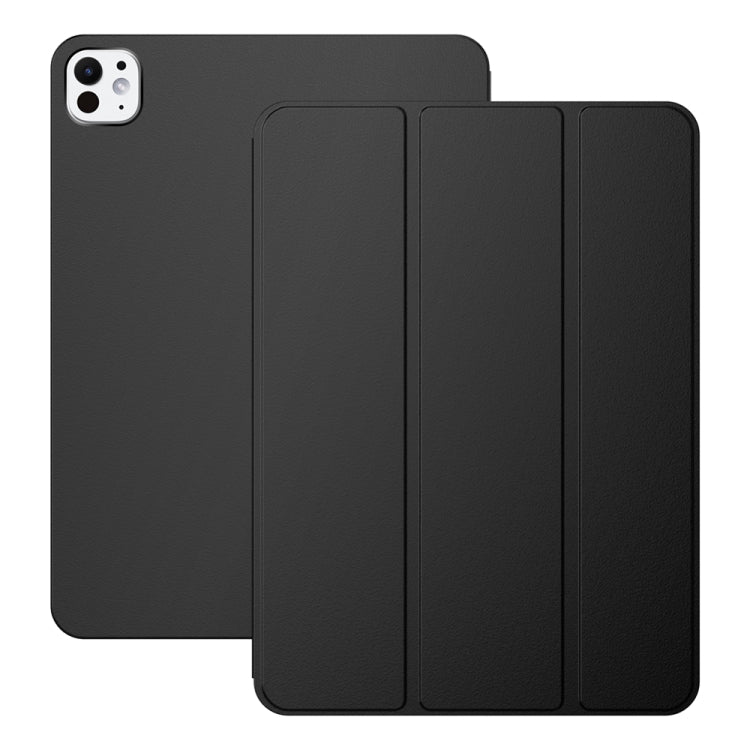 For iPad Pro 13 2024 Ultra-thin Double-sided Clip Magnetic Smart Tablet Case(Black) - iPad Pro 13 2024 Cases by PMC Jewellery | Online Shopping South Africa | PMC Jewellery | Buy Now Pay Later Mobicred