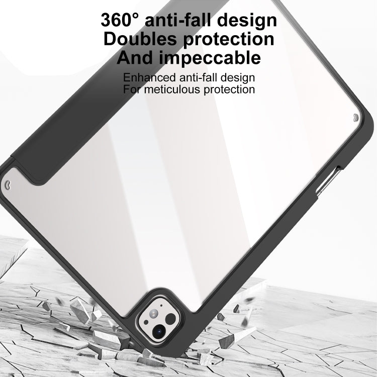 For iPad Pro 11 2024 Mutural Pinyue Series Smart Leather Tablet Case(Dark Blue) - iPad Pro 11 2024 Cases by Mutural | Online Shopping South Africa | PMC TechLife | Buy Now Pay Later Mobicred