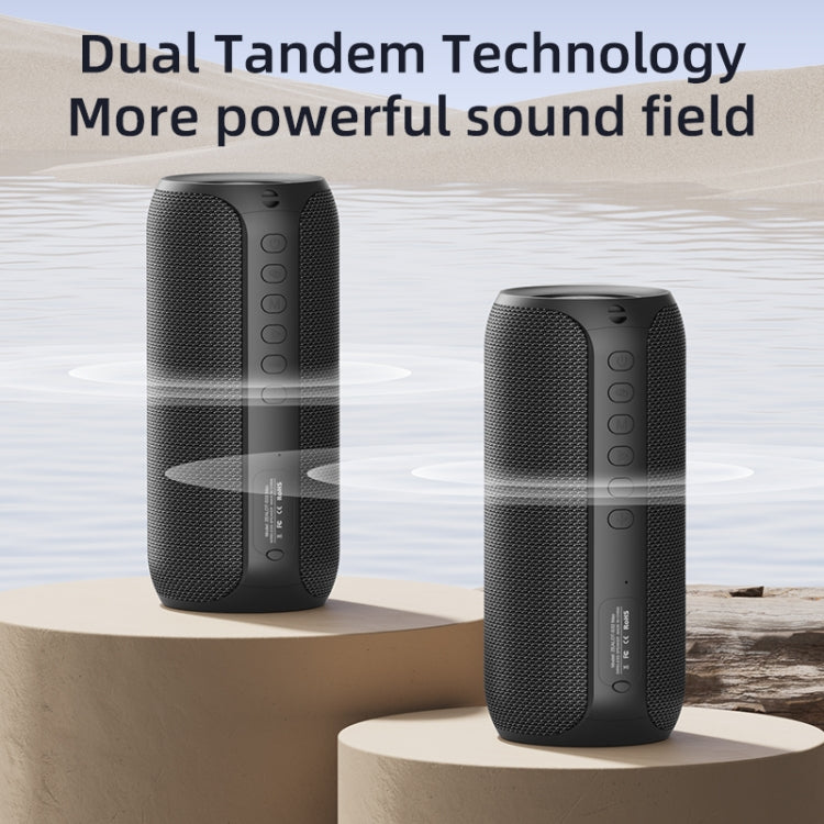 Zealot S32 Max 20W High Power Bluetooth Speaker with RGB Light(Grey) - free shipping - PMC Jewellery - Order now!