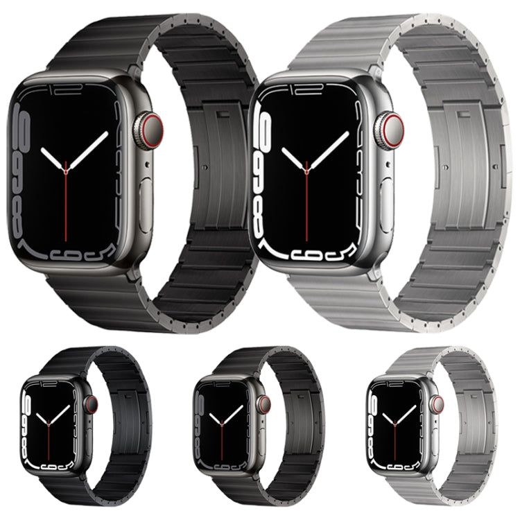 For Apple Watch Series 2 38mm PG60 Single Bead Bamboo Joint Titanium Metal Watch Band(Silver) - free shipping - PMC TechLife - Order now!