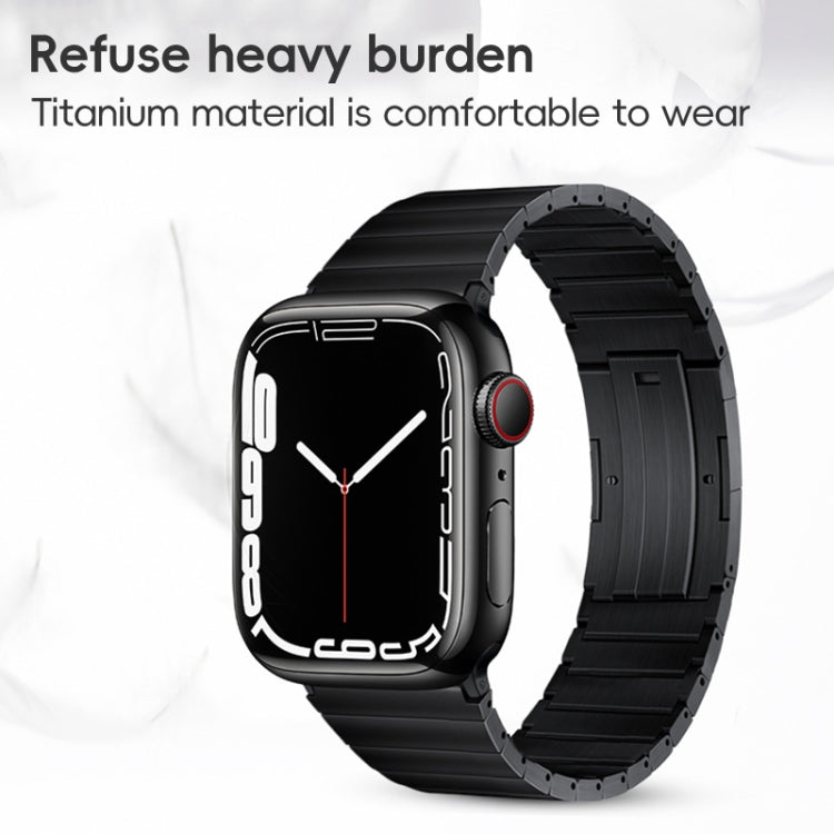 For Apple Watch Series 2 38mm PG60 Single Bead Bamboo Joint Titanium Metal Watch Band(Silver) - free shipping - PMC TechLife - Order now!