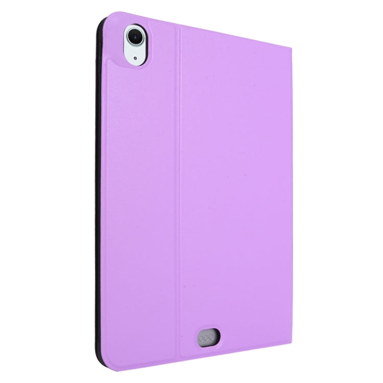 For iPad Air 13 2024 Stretch Voltage Plain Leather Smart Tablet Case(Purple) - iPad Air 13 2024 Cases by PMC Jewellery | Online Shopping South Africa | PMC Jewellery | Buy Now Pay Later Mobicred