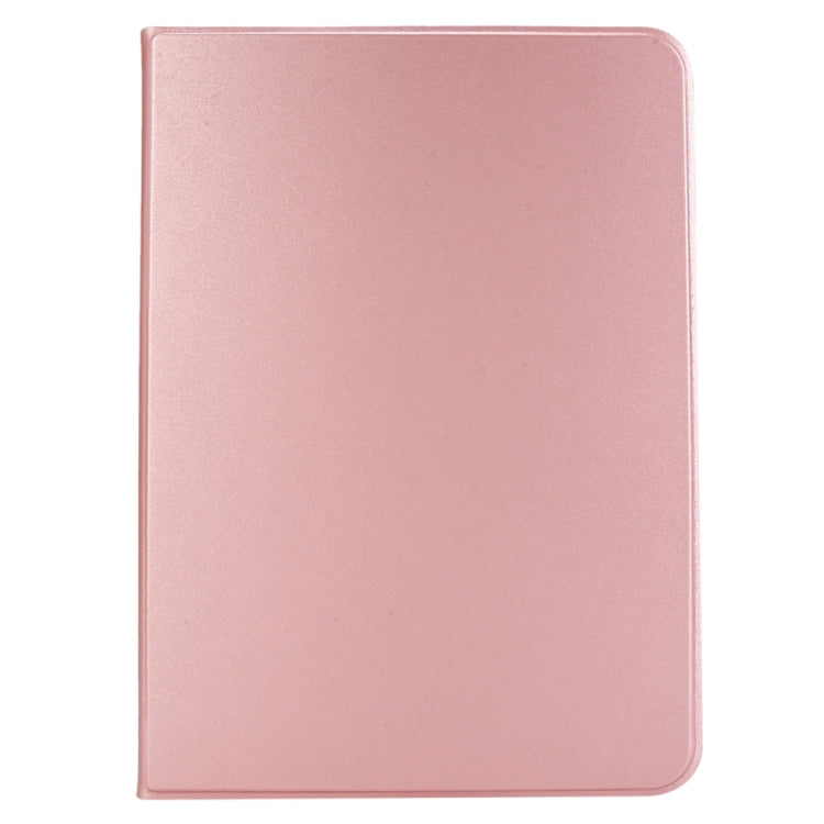 For iPad Air 11 2025 / 2024 Stretch Voltage Plain Leather Smart Tablet Case(Rose Gold) - iPad Air 11 2025 / 2024 Cases by PMC TechLife | Online Shopping South Africa | PMC TechLife | Buy Now Pay Later Mobicred