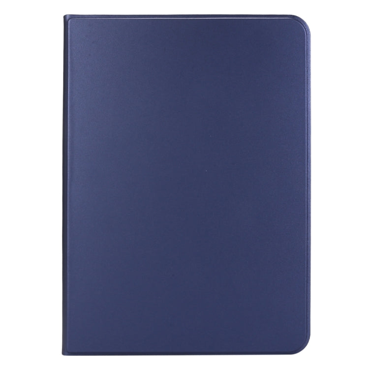 For iPad Air 11 2024 Stretch Voltage Plain Leather Smart Tablet Case(Dark Blue) - iPad Air 11 2024 Cases by PMC TechLife | Online Shopping South Africa | PMC TechLife | Buy Now Pay Later Mobicred