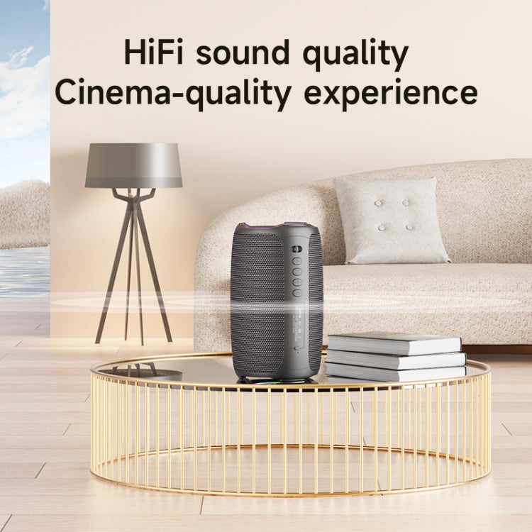 Zealot S61M RGB Rhythmic Light Karaoke Wireless Speaker, Style:Dual Mic(Black) - free shipping - PMC Jewellery - Order now!