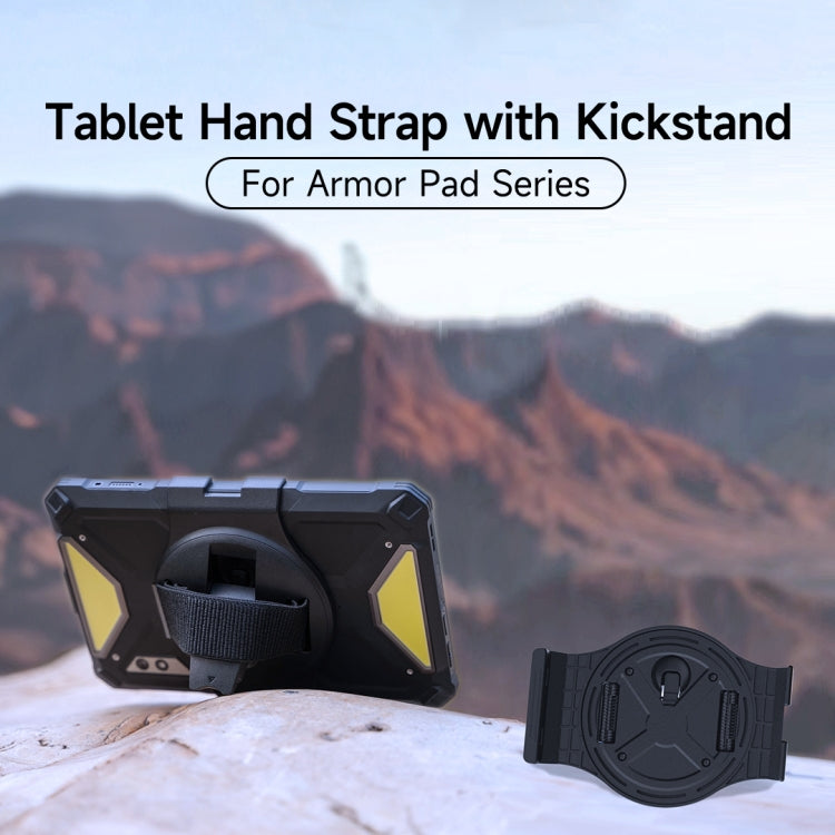 Ulefone UAS01 Tablet Hand Strap Holder for Armor Pad 3 Pro(Black) - Ring Holder by Ulefone | Online Shopping South Africa | PMC Jewellery | Buy Now Pay Later Mobicred