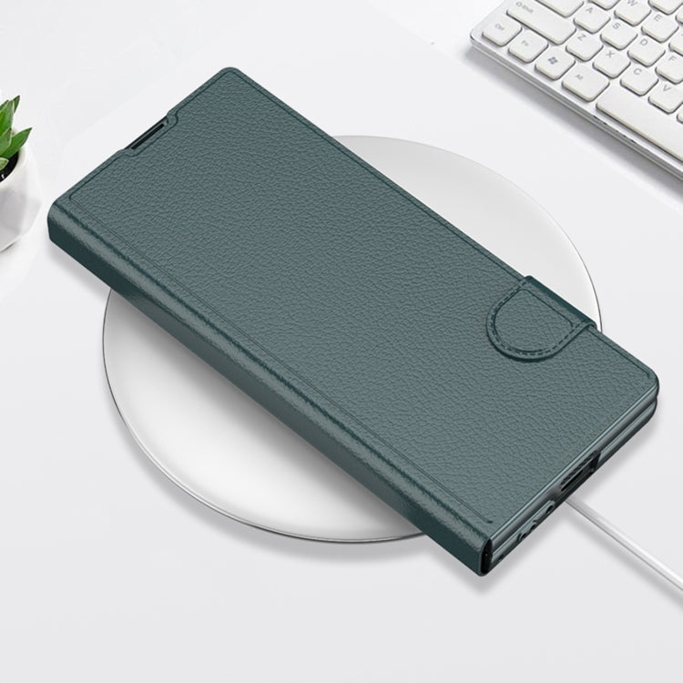 For Samsung Galaxy Z Fold6 GKK Integrated Flip Leather Phone Case(Green) - free shipping - PMC Jewellery - Order now!