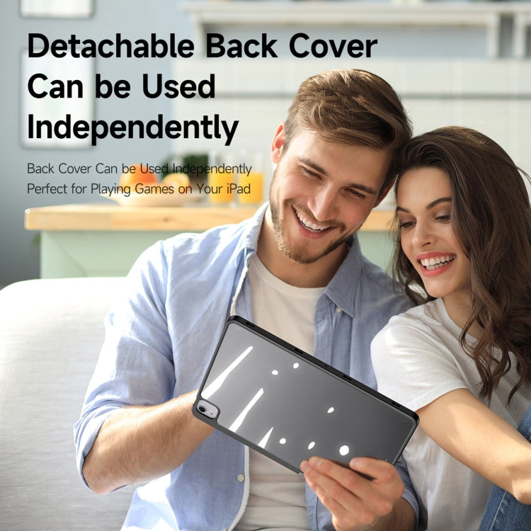 For iPad Air 13 2024 / 2025 DUX DUCIS Magi Series Smart Leather Tablet Case(Black) - iPad Air 13 2025 / 2024 Cases by DUX DUCIS | Online Shopping South Africa | PMC TechLife | Buy Now Pay Later Mobicred