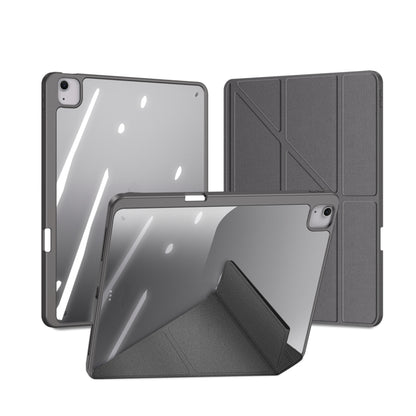 For iPad Air 13 2024 DUX DUCIS Magi Series Smart Leather Tablet Case(Grey) - iPad Air 13 2024 Cases by DUX DUCIS | Online Shopping South Africa | PMC Jewellery | Buy Now Pay Later Mobicred