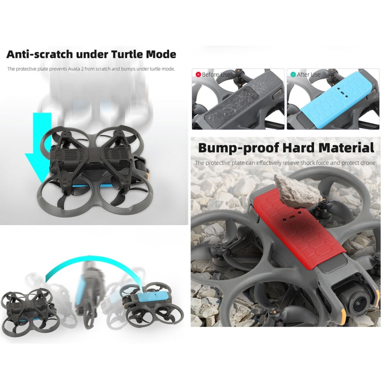 For DJI Avata 2 Sunnylife Drone Anti-Collision Protective Cover Back Plate(Blue) - Other by Sunnylife | Online Shopping South Africa | PMC TechLife | Buy Now Pay Later Mobicred