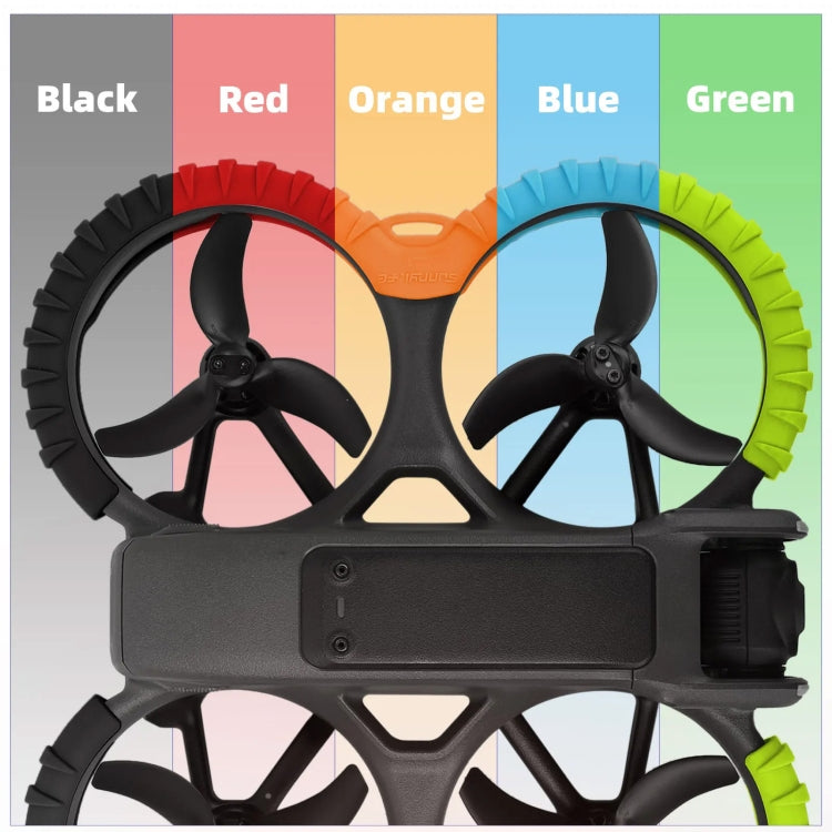 For DJI Avata 2 Sunnylife Drone Anti-Collision Protective Cover Propeller Ring Stripes(Black) - free shipping - PMC TechLife - Order now!
