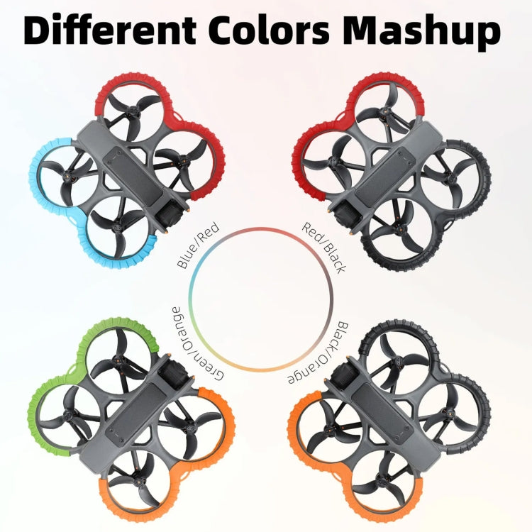 For DJI Avata 2 Sunnylife Drone Anti-Collision Protective Cover Combo Case Kit(Green) - free shipping - PMC TechLife - Order now!