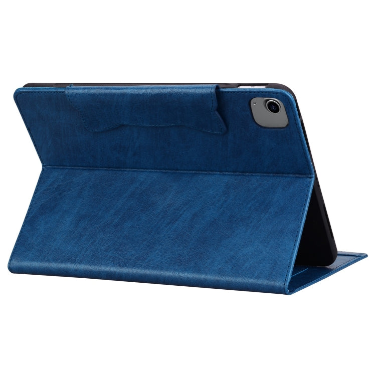 For iPad Air 13 2024 Cat Buckle Leather Smart Tablet Case(Royal Blue) - iPad Air 13 2024 Cases by PMC TechLife | Online Shopping South Africa | PMC TechLife | Buy Now Pay Later Mobicred