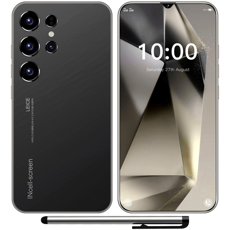 SDT89 / S24 Ultra, 2GB+16GB, 6.3 inch Screen, Face Identification, Android 10.0 MTK6737 Quad Core, Network: 4G, Dual SIM(Black) -  by PMC Jewellery | Online Shopping South Africa | PMC Jewellery | Buy Now Pay Later Mobicred