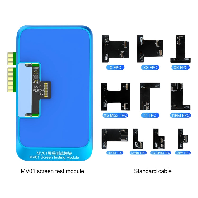 JCID MV01 Screen Testing Module for iPhone X-12 - free shipping - PMC TechLife - Order now!