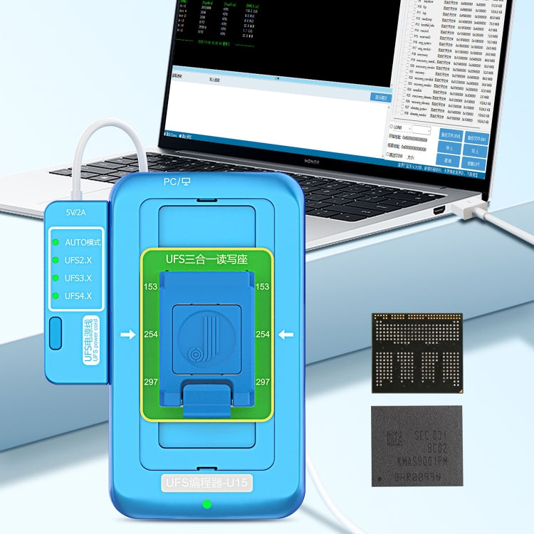 JCID UFS Programmer-U15 Box for Adaptation UFS Nand Flash Read & Write Expansion Repair - Test Tools by JC | Online Shopping South Africa | PMC Jewellery | Buy Now Pay Later Mobicred