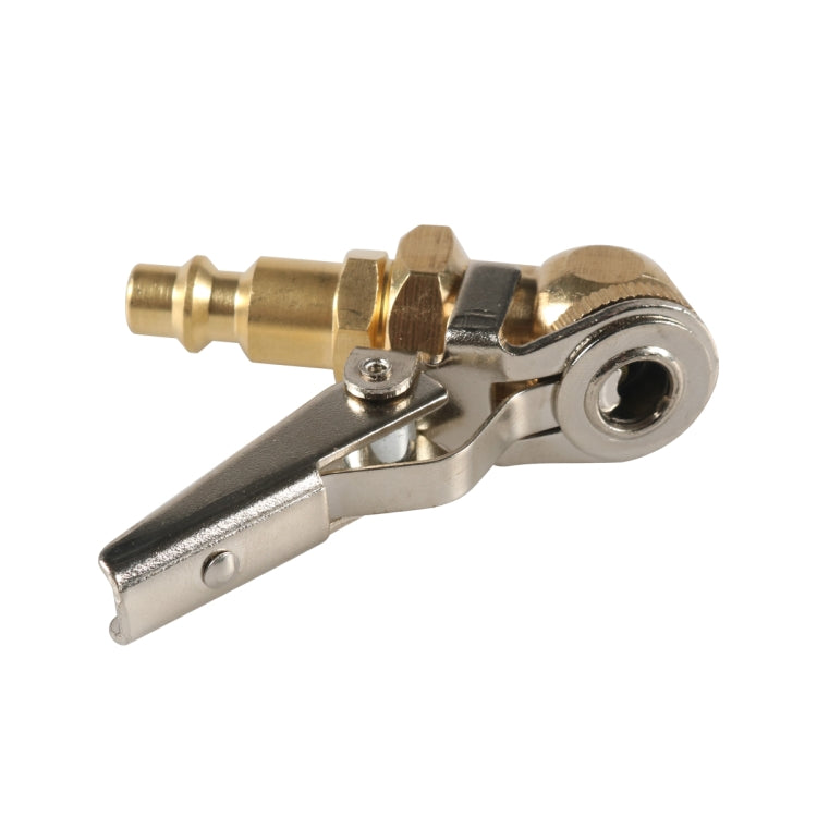 Car 1/4NPT Brass American Style Pneumatic Chuck(Yellow) - Inflatable Pump by PMC TechLife | Online Shopping South Africa | PMC TechLife | Buy Now Pay Later Mobicred