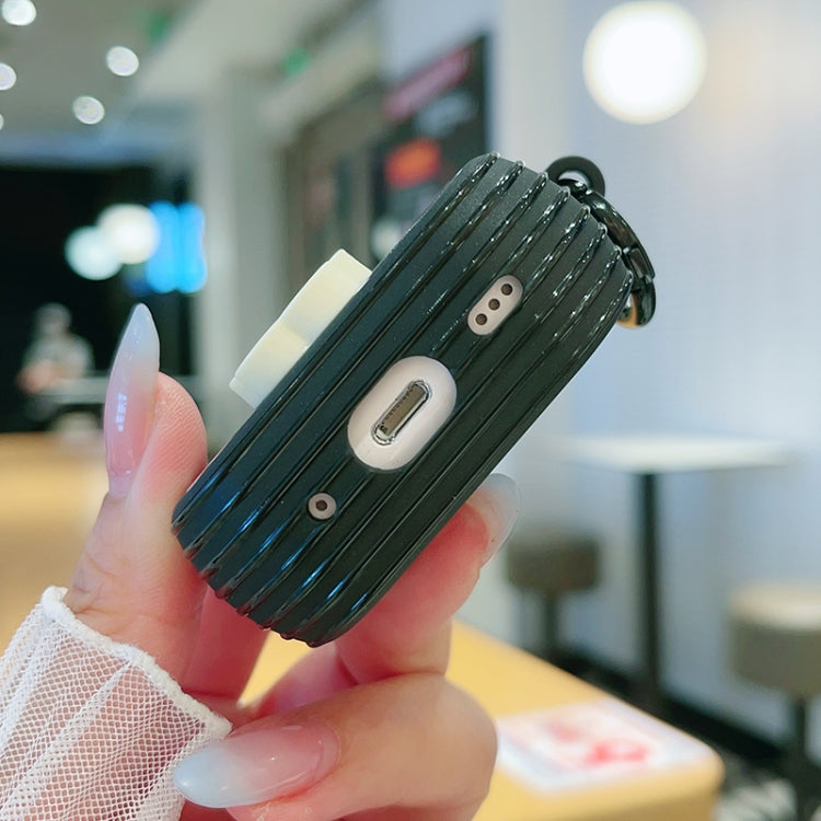 For AirPods Pro 2 / Pro 3D Colorful Pattern Bluetooth Earphone Protective Case(Black Flower) - For AirPods Pro 2 by PMC Jewellery | Online Shopping South Africa | PMC Jewellery | Buy Now Pay Later Mobicred