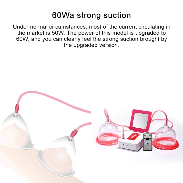 Portable USB Charging Chest Electric Massage Instrument, Style:Remote Control(A Cup) - free shipping - PMC TechLife - Order now!
