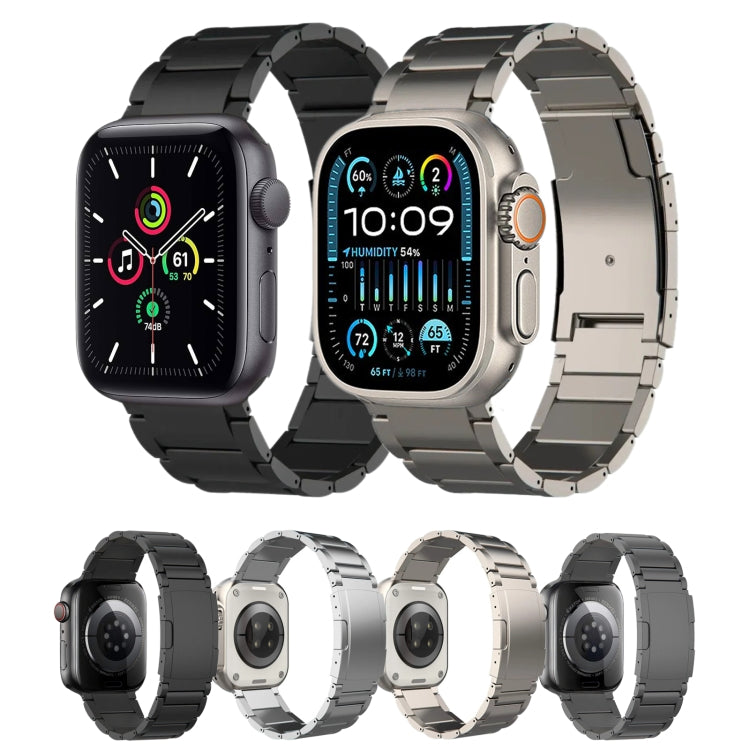 For Apple Watch Series 3 38mm Titanium Metal Watch Band(Silver) - free shipping - PMC TechLife - Order now!