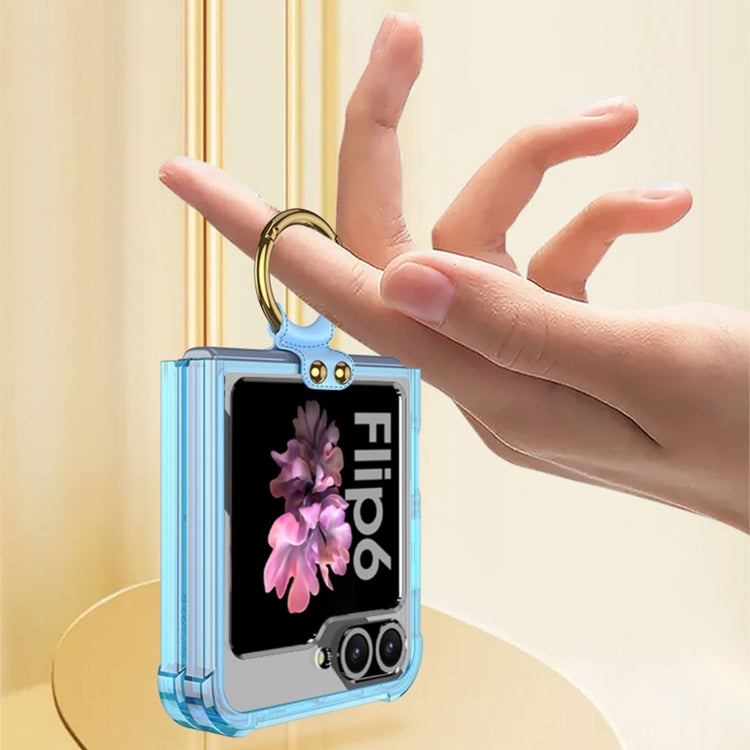 For Samsung Galaxy Z Flip6 / Flip7 FE GKK Airbag Ring Full Coverage Phone Case(Purple) - free shipping - PMC Jewellery - Order now!