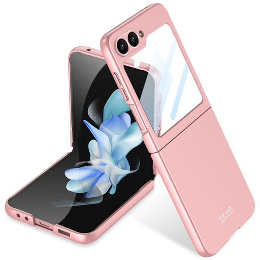 For Samsung Galaxy Z Flip6 GKK Integrated Ultra-thin Full Coverage Phone Case(Pink) - Galaxy Z Flip6 5G Cases by GKK | Online Shopping South Africa | PMC Jewellery | Buy Now Pay Later Mobicred