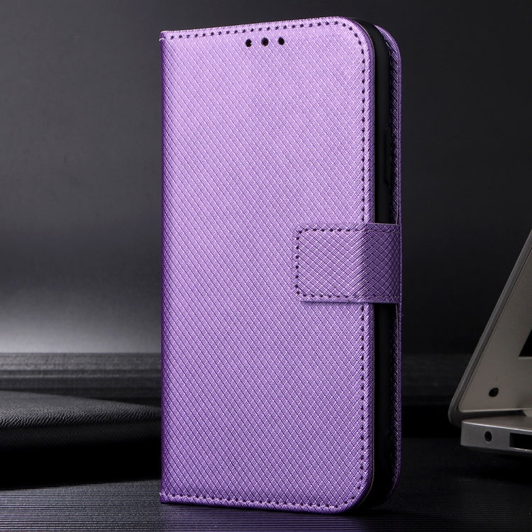 For Huawei Pura 70 Ultra Diamond Texture Leather Phone Case(Purple) - Huawei Cases by PMC Jewellery | Online Shopping South Africa | PMC Jewellery | Buy Now Pay Later Mobicred