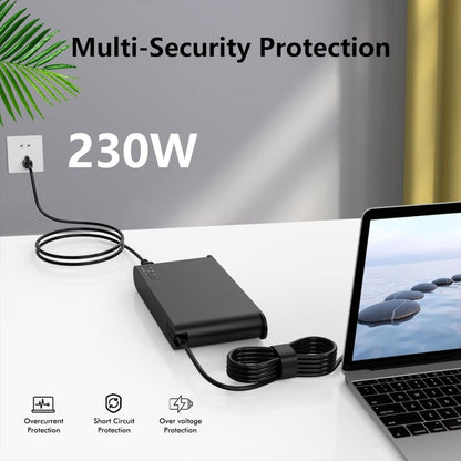 230W 20V 11.5A Laptop Notebook Power Adapter For Lenovo Big Square USB, Plug:AU Plug - For Lenovo by PMC Jewellery | Online Shopping South Africa | PMC Jewellery | Buy Now Pay Later Mobicred