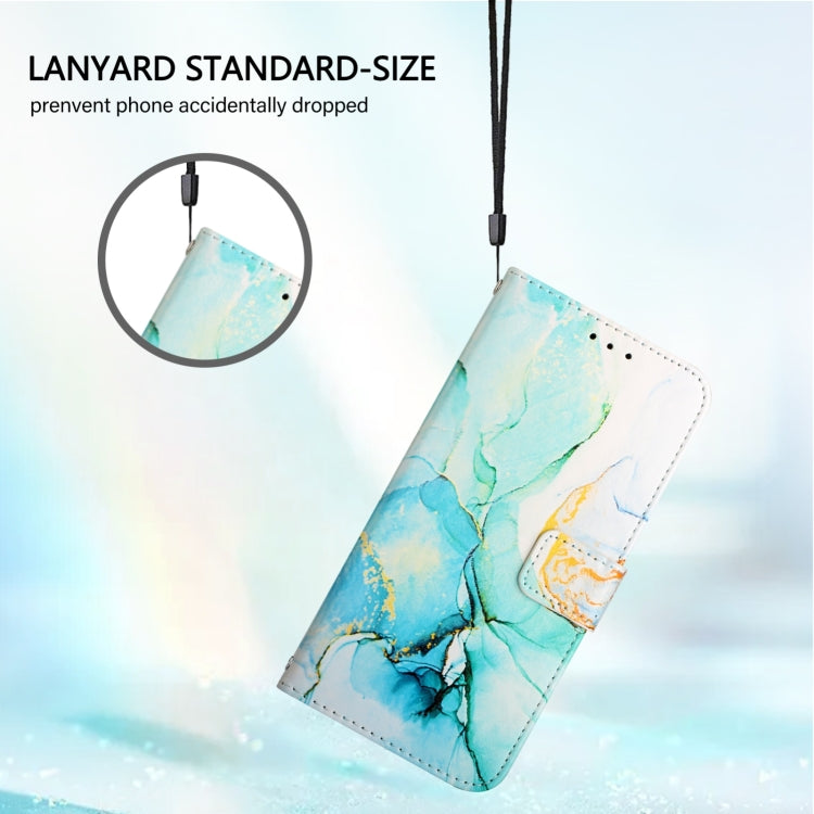For Ulefone Note 14 PT003 Marble Pattern Flip Leather Phone Case(Green) - Ulefone Cases by PMC Jewellery | Online Shopping South Africa | PMC Jewellery | Buy Now Pay Later Mobicred