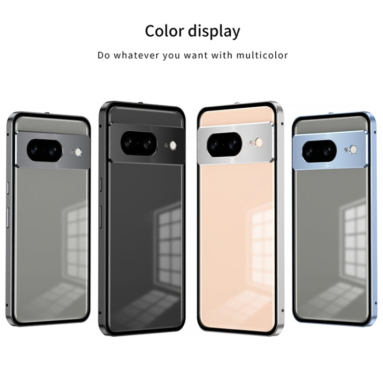 For Google Pixel 7 Pro Snap Buckle Metal Frame Frosted Phone Case(Grey) - free shipping - PMC TechLife - Order now!