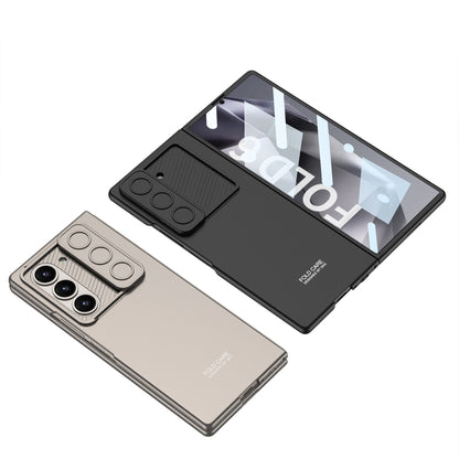 For Samsung Galaxy Z Fold6 GKK Integrated Ultra-thin Sliding Window Phone Case(Grey) - Galaxy Z Fold6 5G Cases by GKK | Online Shopping South Africa | PMC Jewellery | Buy Now Pay Later Mobicred