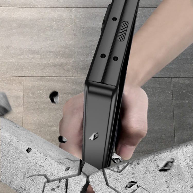 For Samsung Galaxy Z Fold6 GKK Integrated Anti Peep Full Coverage Magnetic Fold Phone Case(Silver) - free shipping - PMC Jewellery - Order now!